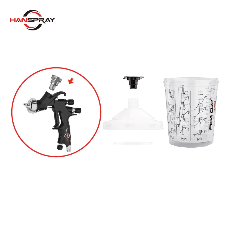 Factory Direct Sales Automatic Paint Spray Gun Cup Spray Gun Accessories Nozzle Paint Spray Gun Cup