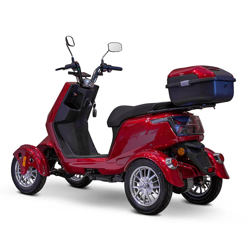 Wholesale customized good quality 600W 15 tubes scooters electric 4 wheel elderly for adult