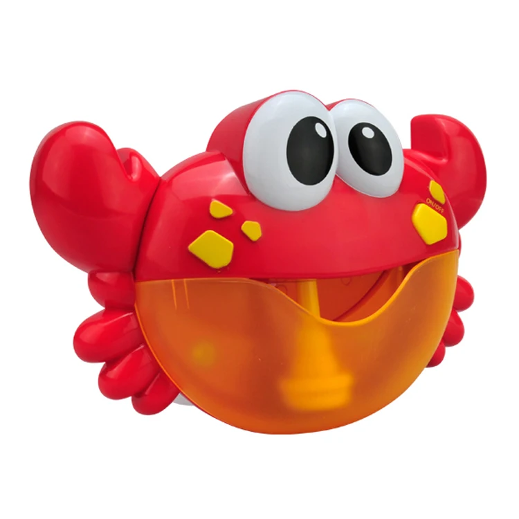 
very attractive design crab bubble toys with music animal baby bath toy 