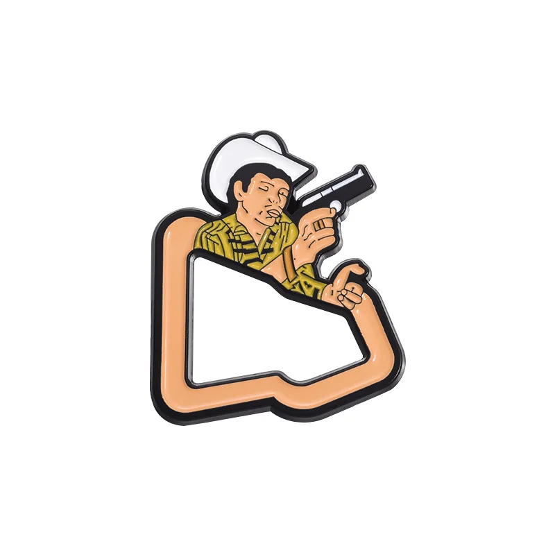Mexican style hat pins custom hot sale soft enamel pin sports cool decoration Mexico pin