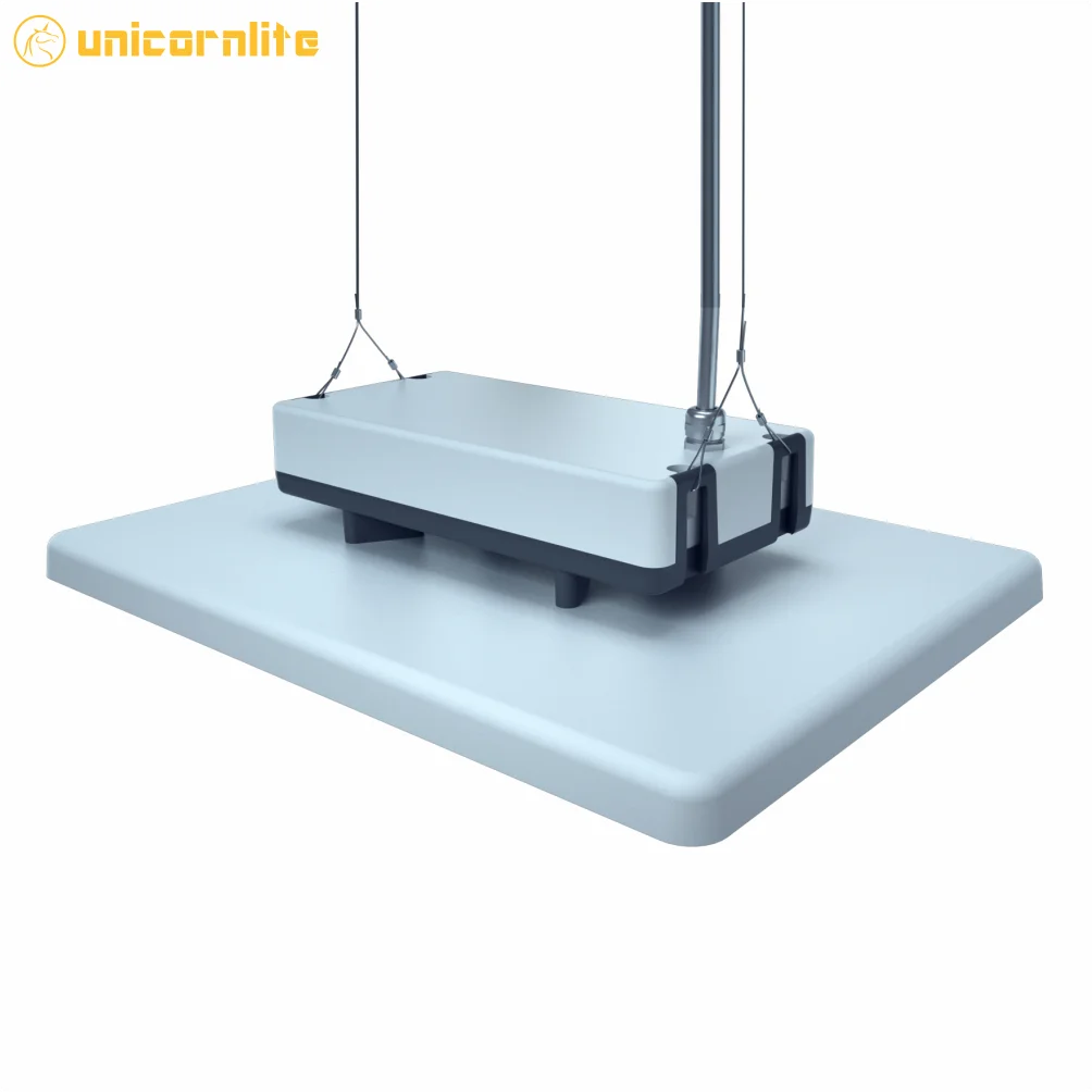 High bay Mildbeam flat 120w 4000k Neutraalwit 160lm/w Anti glaring OSRM driver