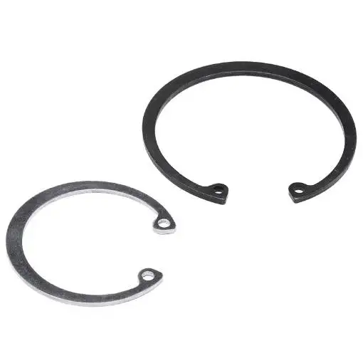 65MN manganese shaft with retaining ring outer card bearing  circlip elastic shaft card buckle  C-shaped ring