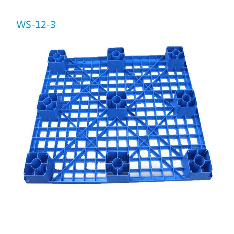 Single Side Warehouse Perforated Deck HDPE Racking Plastic Pallet for Industry