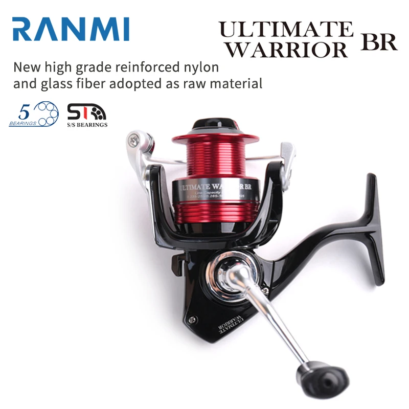 RYOBI RANMI  Reel Fishing LM1000-6000 deep spool fishing reel Spinning Reel Pesca Sea Fishing