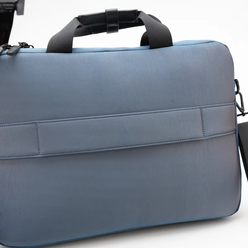 New Designer Large Portable Men Luxury Laptop PU Leather Waterproof Shoulder Business Laptop Bag For Office