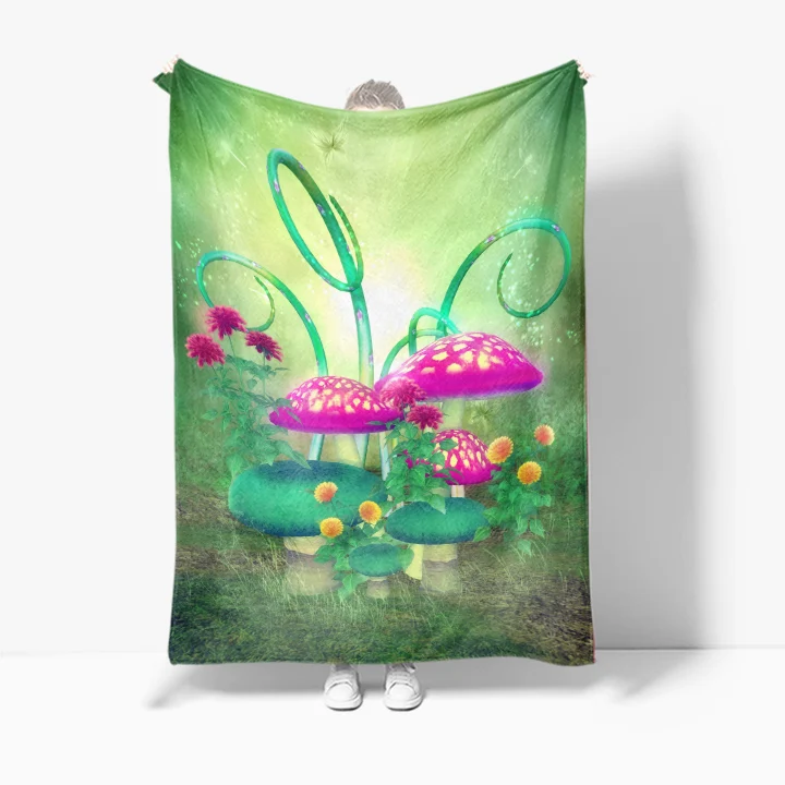 Custom 350 Gsm Soft Baby Flannel Fleece Blanket Logo Printed Warm Sofa Throw for Winter Use Home