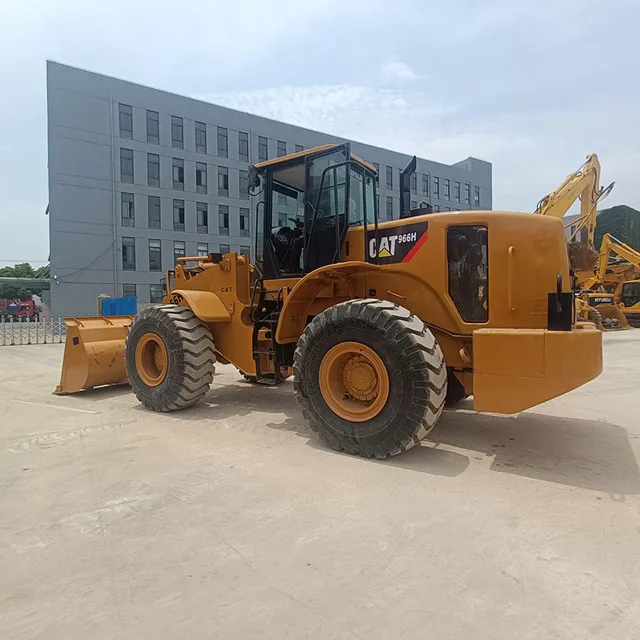 Более качественная машина для погрузчика cat 966h Строительная техника экскаватор закрывающая кабину железная дорога желтая колесная
