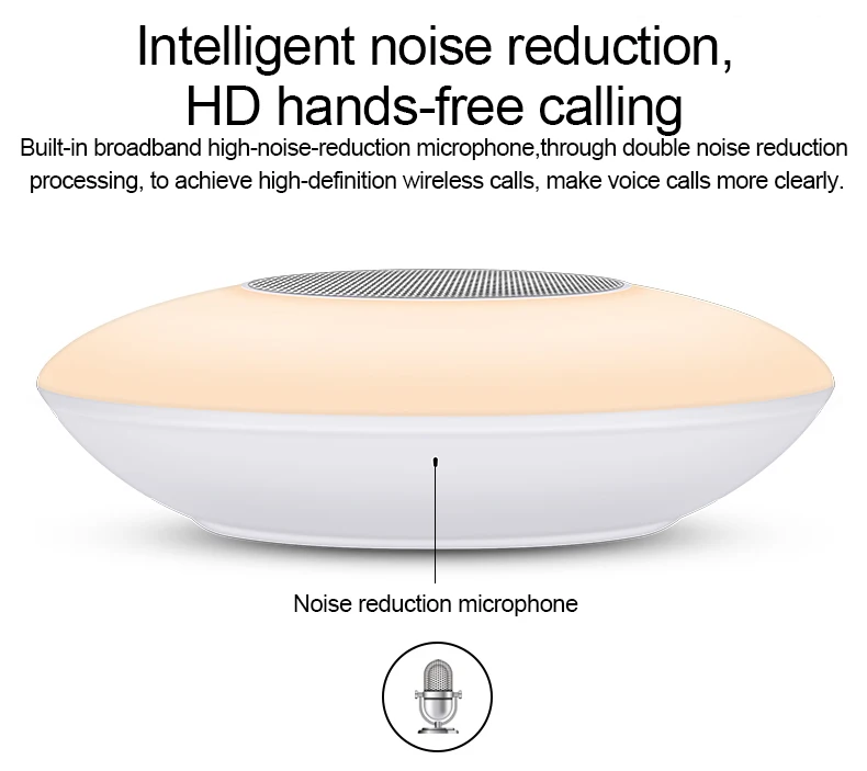 Portable hanging led camping lights wireless speaker