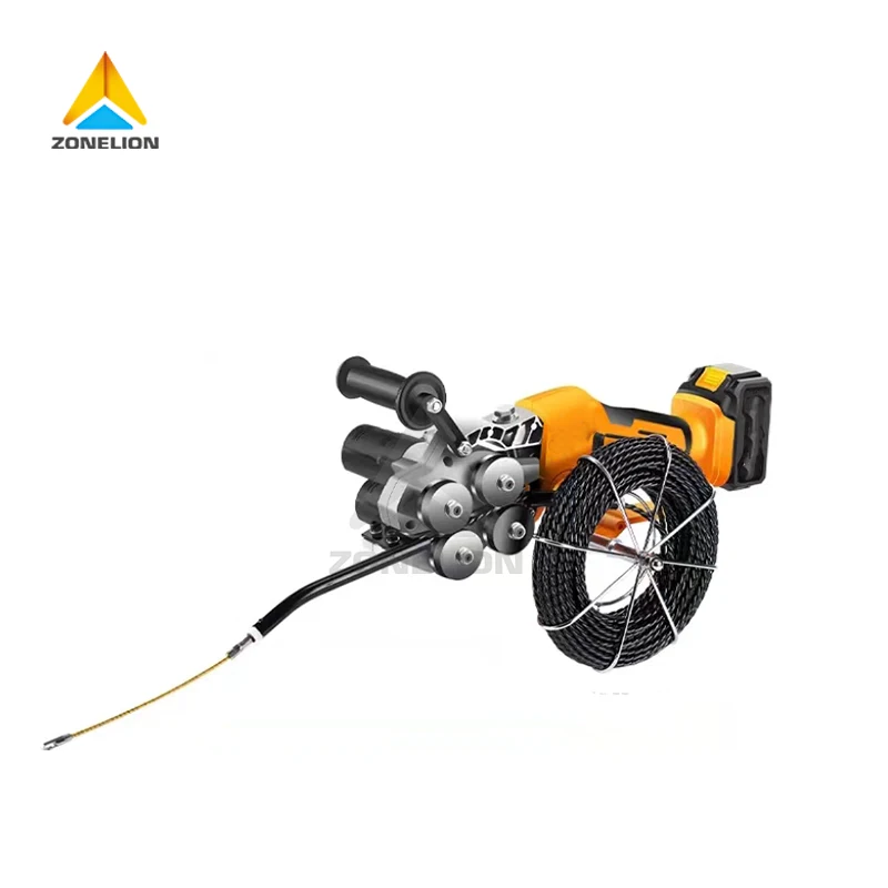 Wholesale Lithium Battery Automatic Wire Threading Machine Rechargeable Electric Wire Cable Puller