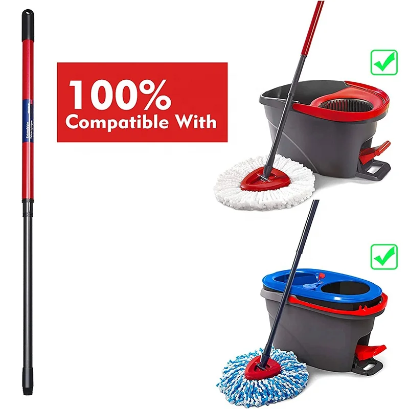 Premium Durable Floor Cleaning Mop Replacement Suitable for O-cedar/Vileda Rotary Mop Rod