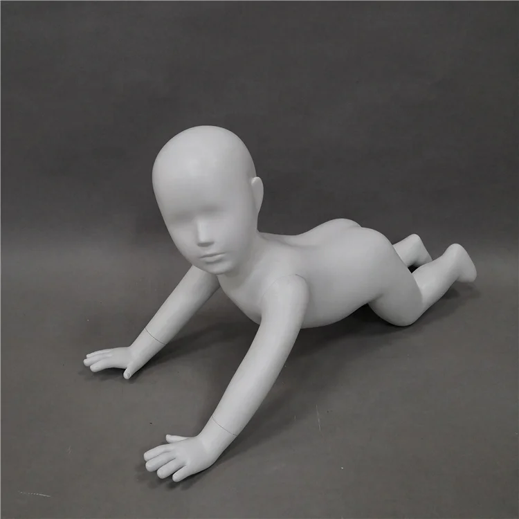 Little Child Full Body Mannequin Infants Toddlers Clothes Display Mannequin Lying Cute Baby Manikin