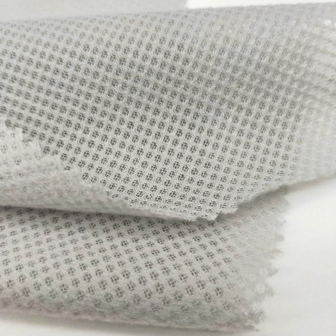 100% polyester   knit  mesh  fabric  for  sports  wear  lining