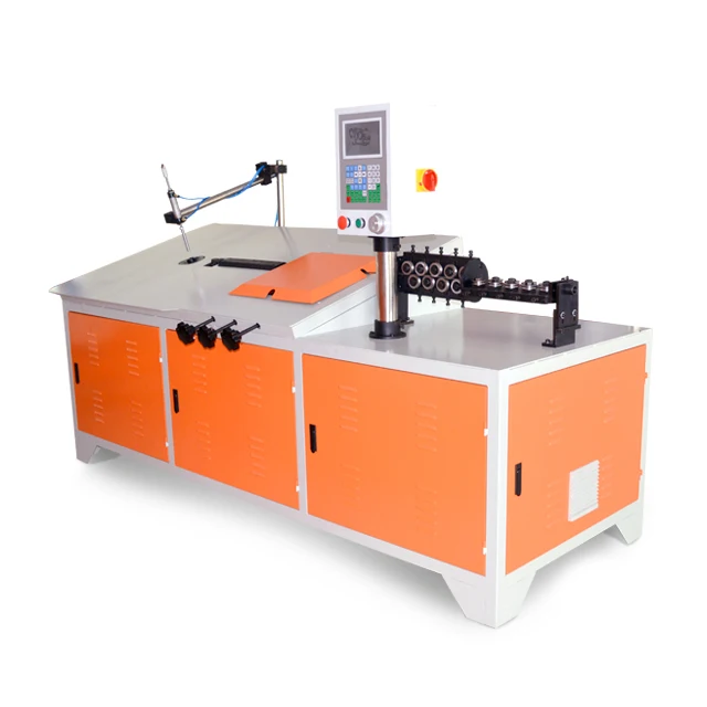 Высококачественный полностью автоматический гибочный станок для 2d проволоки с 3 Осями для стальной проволоки 2-4 мм