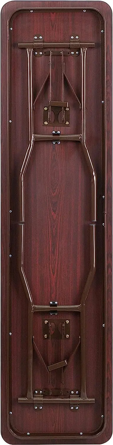 6 foot Flash Furniture Floyd 6-Foot High Pressure Mahogany Laminate Folding Training Table Wholesale