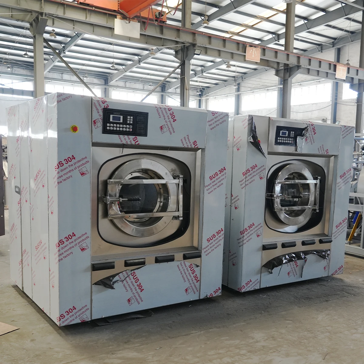 50kg 100kg large commercial washing machine,fully automatic washing machine, high-power washing machine for hotels and hospitals