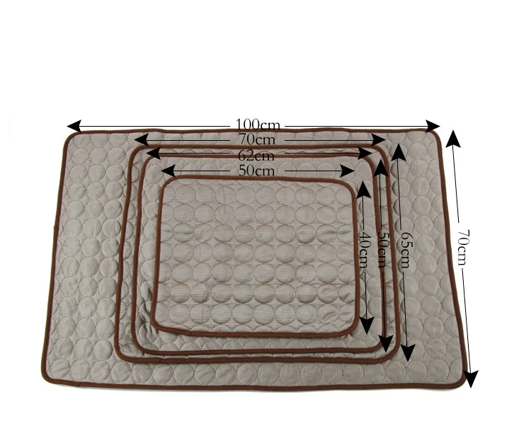 Summer Pet Cold Feeling Ice Wire Household Car Pet Sofa Cushion Cooling Mat Dog