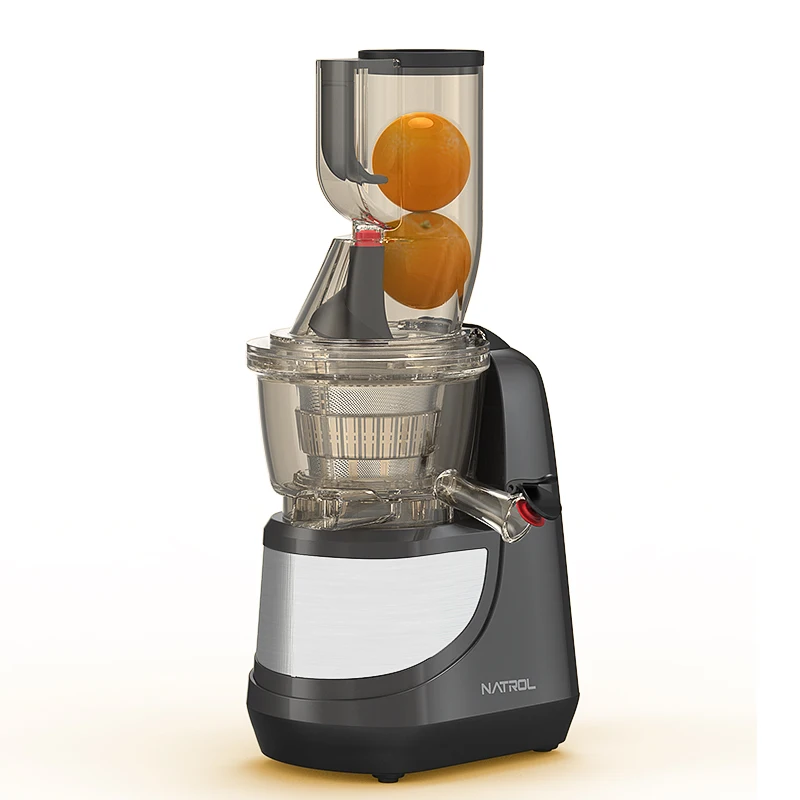 Simple installation wide feed chute household use easy clean multi-purpose electric pomegranate fresh big mouth slow juicer