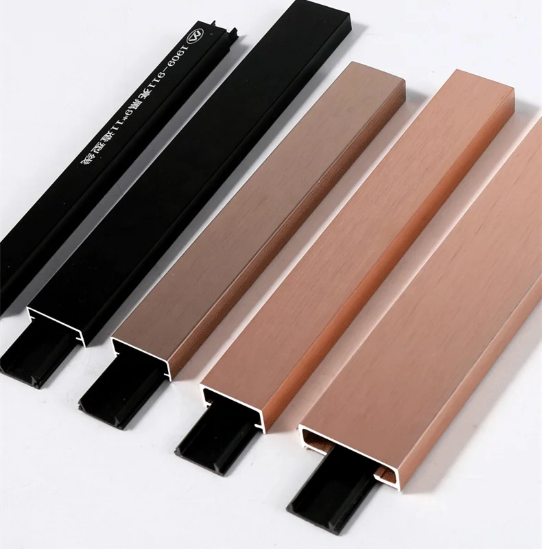 FoShan Hot Selling Metal Aluminum Protective Edge Transition Profile Ceramic Wall Tile Trim