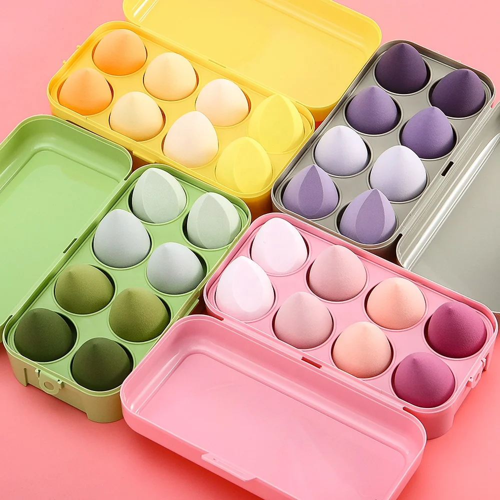 Оптовая Продажа красоты губка яйцо набор цена по прейскуранту завода частная этикетка мягкая губка порошка для макияжа