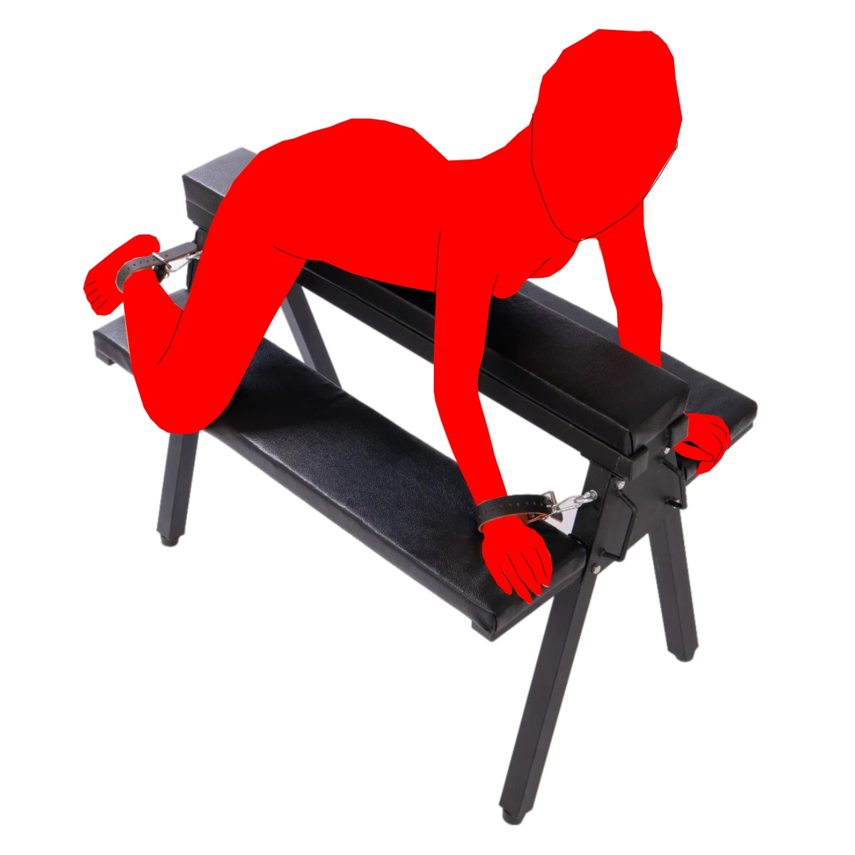 BDSM classroom props Wooden horse chair tiger stool torture tools punishment tools Sex  Furniture