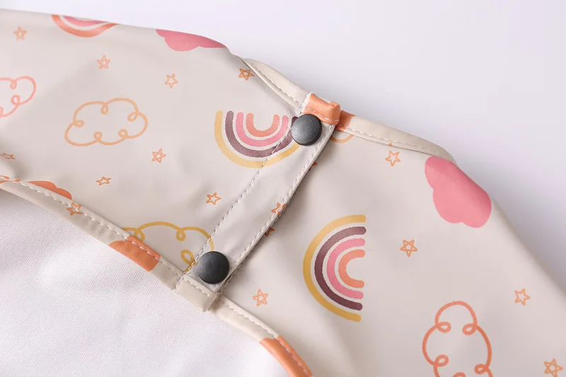 Long Sleeved Bib Set  Baby Waterproof Bibs with Pocket Toddler Bib with Sleeves 6-24 Months