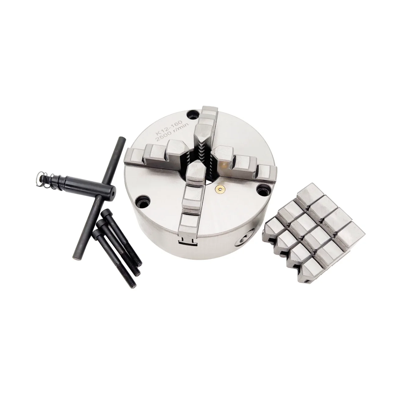 4 Jaw Self Centering Chuck K12 CNC Manual Chucks Through Hole Hydraulic Lathe Chuck