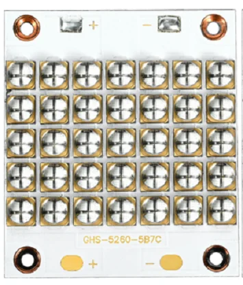 TOP class UVA Led Inkjet Printing Glue Curing 365nm 385nm 395nm 405nm High Power Cob 3236 Uv Led Module