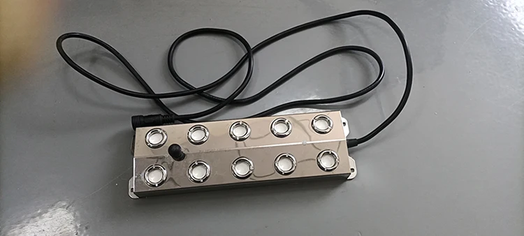 Ultrasonic Mist Maker Stainless Steel 12 Head Atomize Head Greenhouse Mist fog Maker