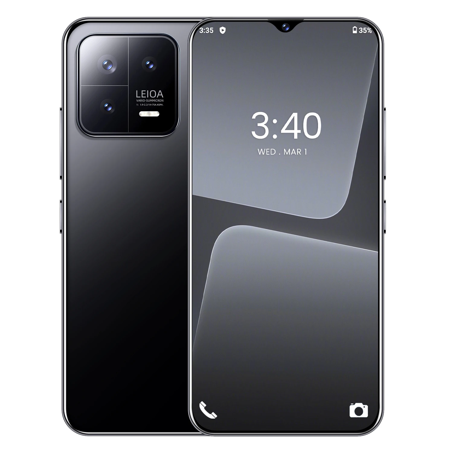 New Arrival 16g+1tb 7.2 Inch Miui 14 Smartphone Snapdragon 8 Gen 2 5g Android 13 Mobile Phone 120hz Display For M13pro