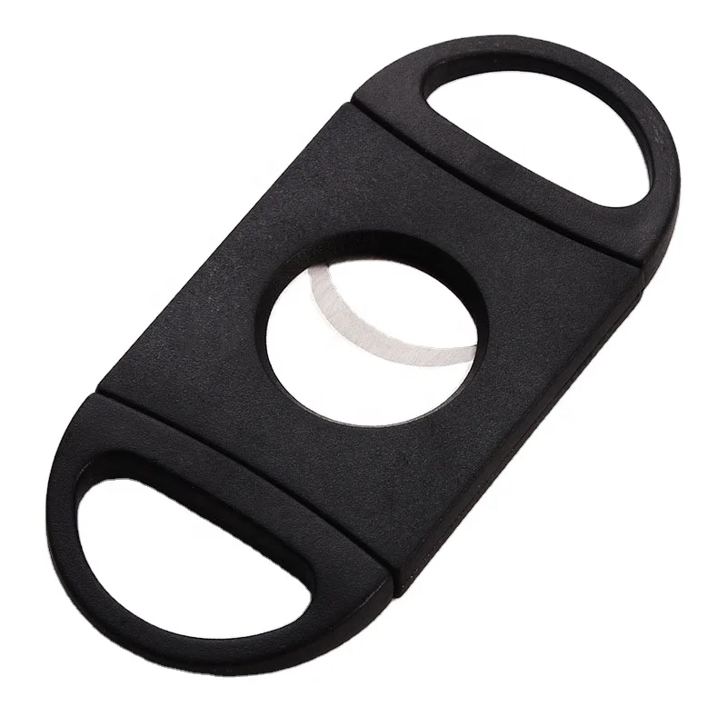 Factory wholesale cheapest double blade pocket durable cigar cutter knife scissors promotional gifts