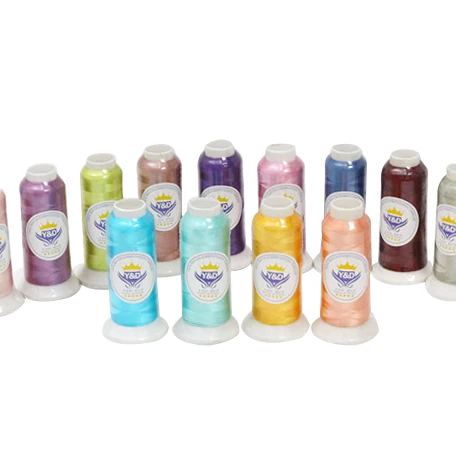 
Best Sale 100% Viscose Rayon Yarn 120d/2 Embroidery Thread 60g 