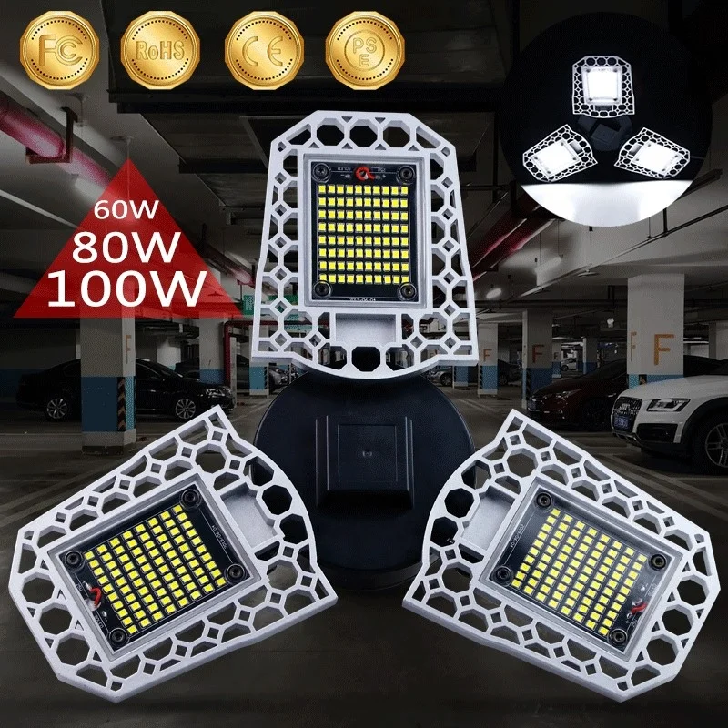 
Light perception Garage 60w 100W 120W High brightness LED High Bay Light 