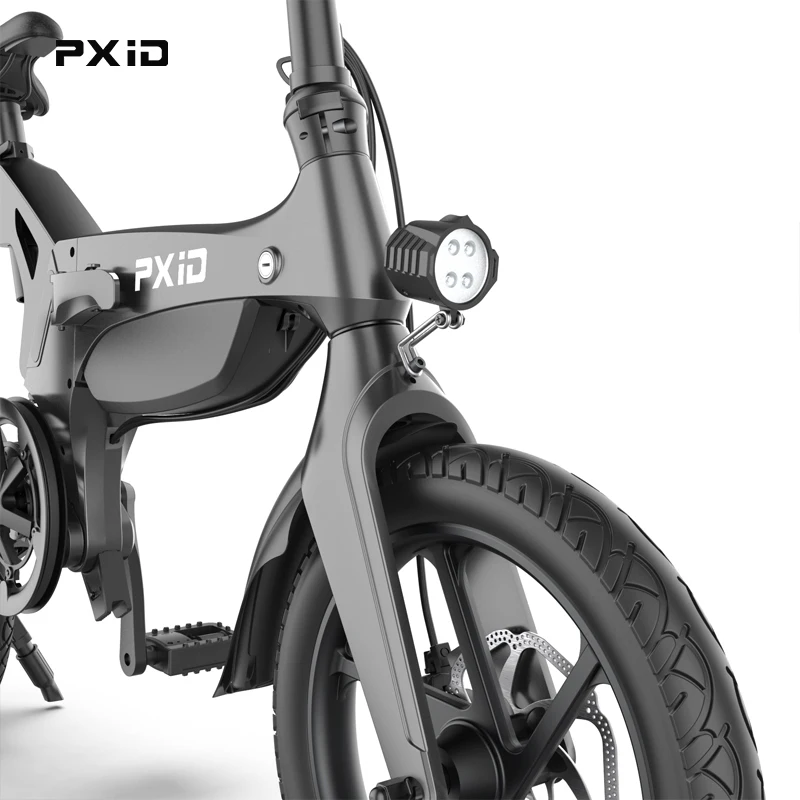 Retail Price PXID New Design Electric Bicycle  CE Certification 16 Inch Wide Wheel Electric Bikes For Adults