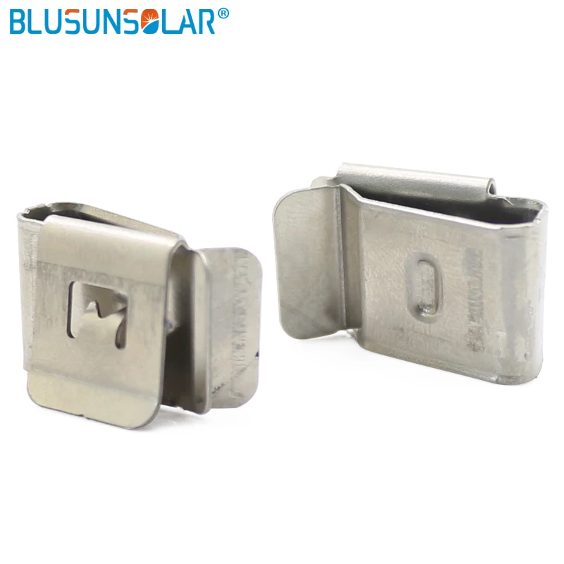LEADER Wholesale Price Stainless Steel 304 Material Cable Clip for Solar Panel System