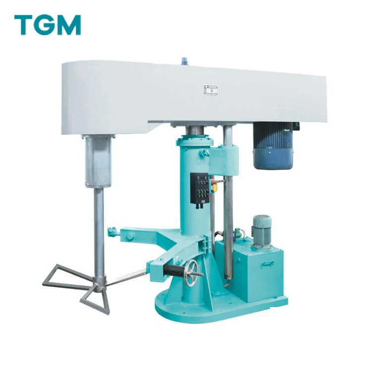 Factory Price Low Speed Hydraulic Lifting Butterfly Mixer For Chemical Mixing Printing Ink Paste Adhesive