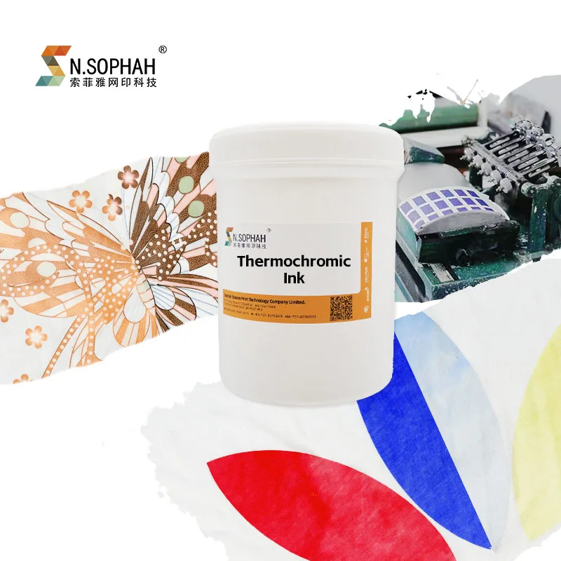 Garment Printing Thermochromic Paste Fabric Ink for Screen