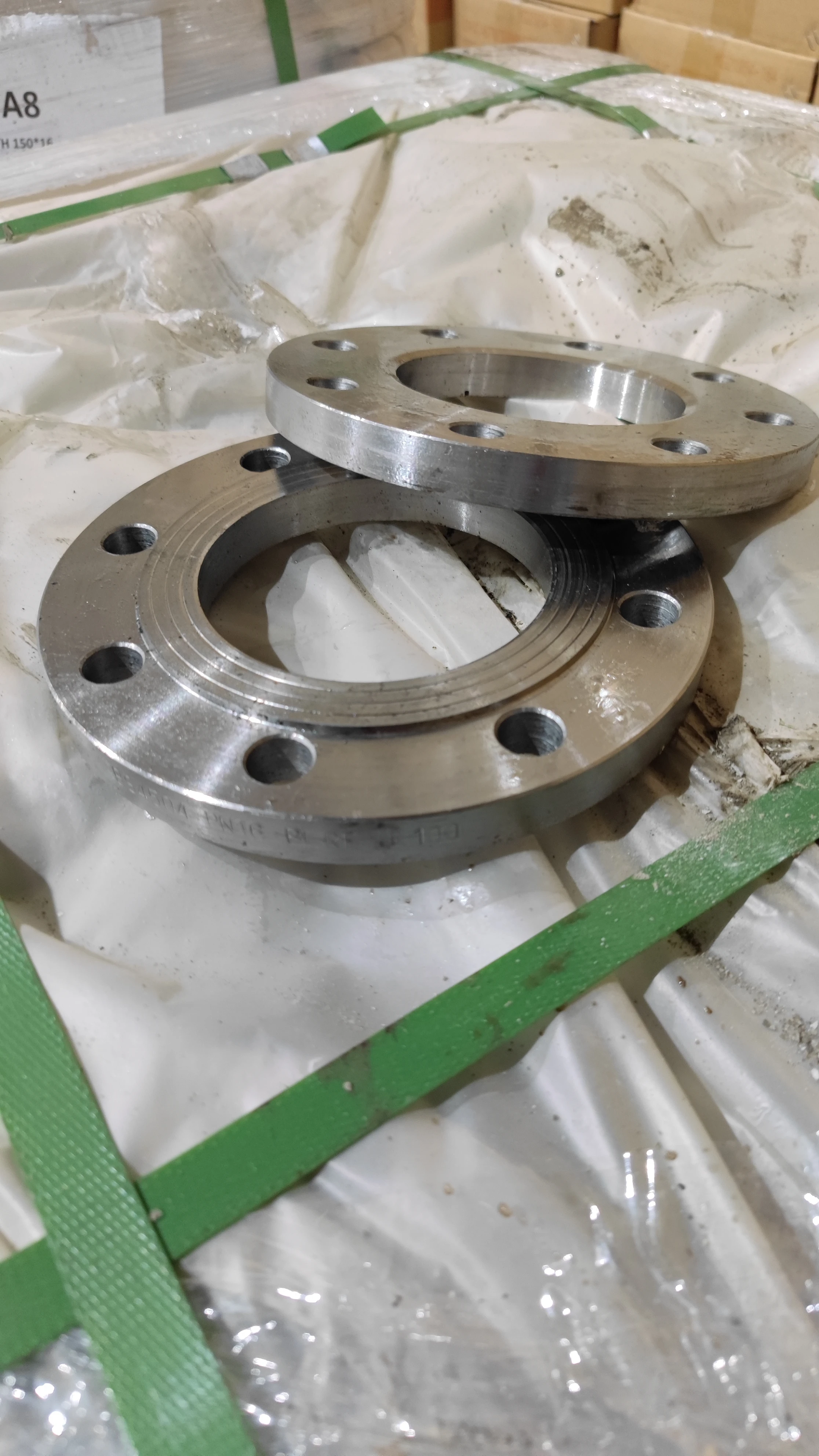BS4504  PN10 PN16  PLRF DN15-DN600 Carbon Steel forging No Threaded With silk welding flat Flange Blind board