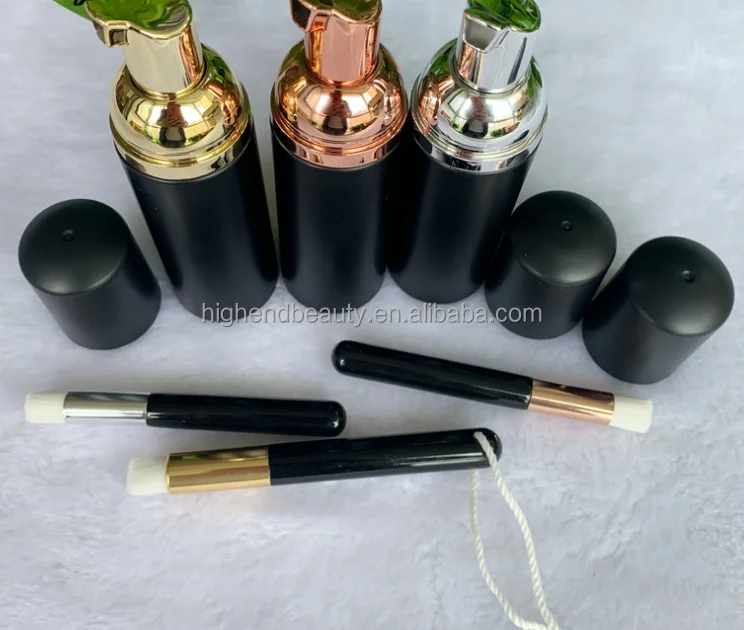 60 ml per bottle own brand lash foam cleanser eyelash extension shampoo with free brush