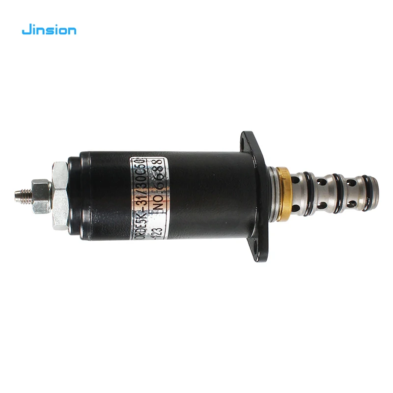 JINSION SG200-8 электромагнитный клапан гидравлического насоса YN35V00052F1 YN35V00052F2 YN35V00054F1 KDRDE5K-31/30C50-123 для KOBELCO 200-8
