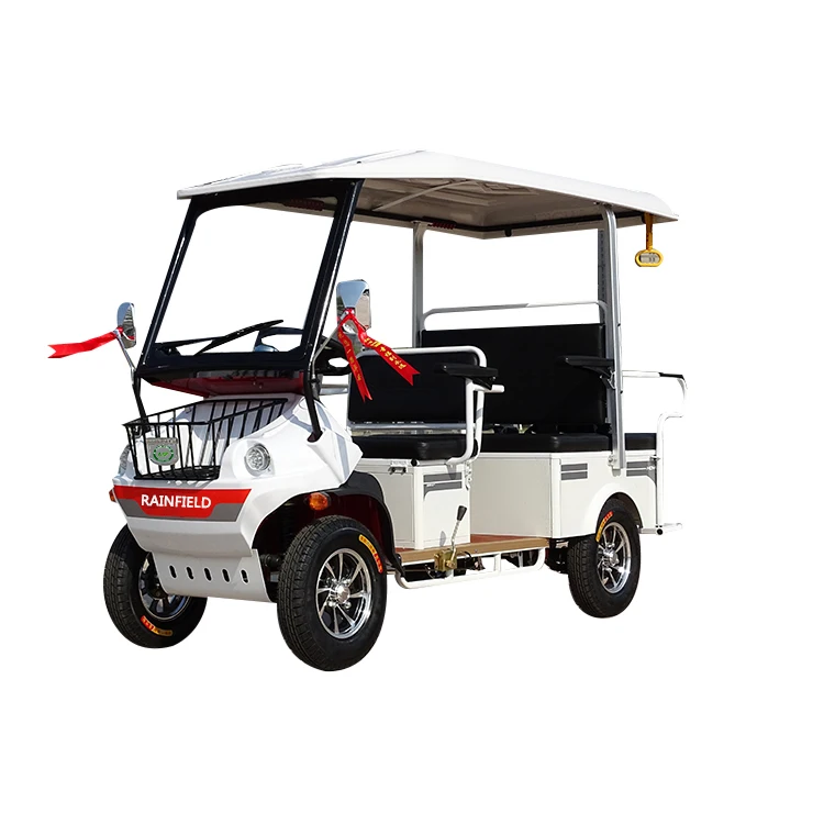 cheap 4 Wheel Drive 6 Seater Electric sightseeing  Golf Cart,travel rental  golf carts Classic Tour Golf Cart