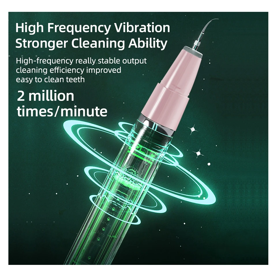 Electric Tools Sonic Tooth Portable Teeth Calculus Plaque Remover Tartar Ultrasonic Dental  For home use