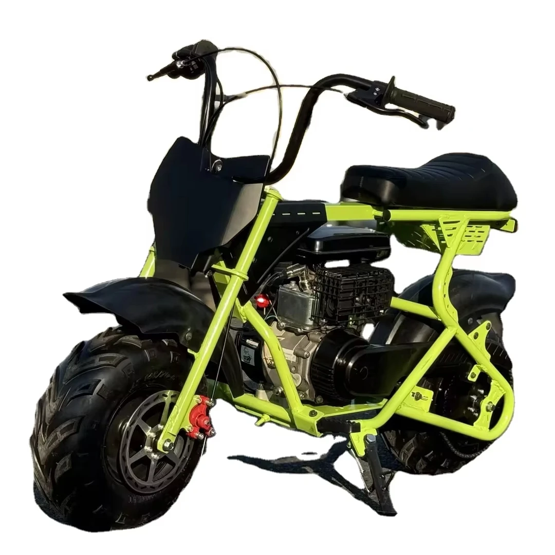 Новый 79CC105CC мини электрический велосипед для грязи бесщеточный карманный 2-тактный двигатель дисковый тормоз цепи передачи Электрический старт продажи