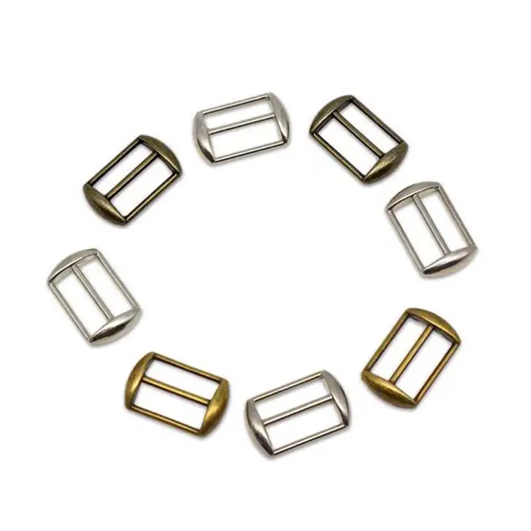 Wholesale High Quality Nickle Bronze Gun Black Zinc Alloy Ladder Cap Alloy Metal Adjustable Cap Strap Buckle