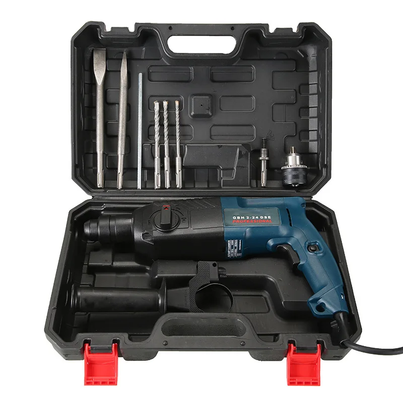 220V Industrial High-Power Rotary Concrete Breaker & Impact Drill Light Duty Electric Power Hammer Drills Set