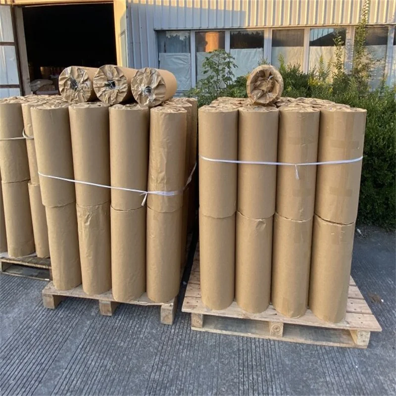 Factory Supply Kraft Paper Roll for Make Food Bags or Lunch Box Material Craft Paper PE Offset Printing Brown Virgin Paper