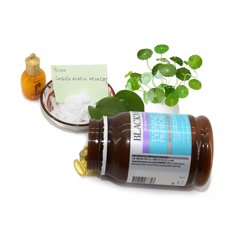 top grade centella asiatica extract Hydrocotyle asiatica extract Asiaticoside glycosides 85% for scars