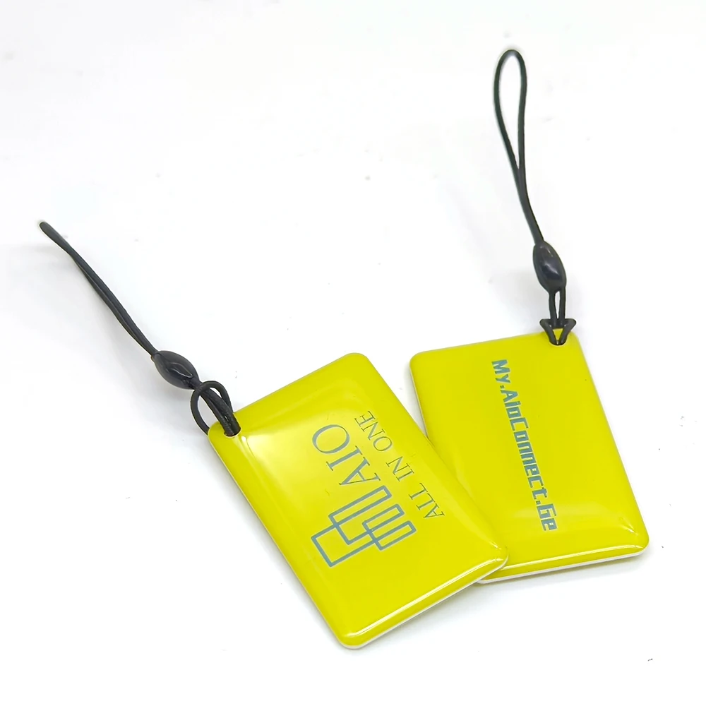 Небольшой кулон Rfid MIFARE классический 1K эпоксидный ключ перезаписываемый кристаллический клей эпоксидная карта доступа