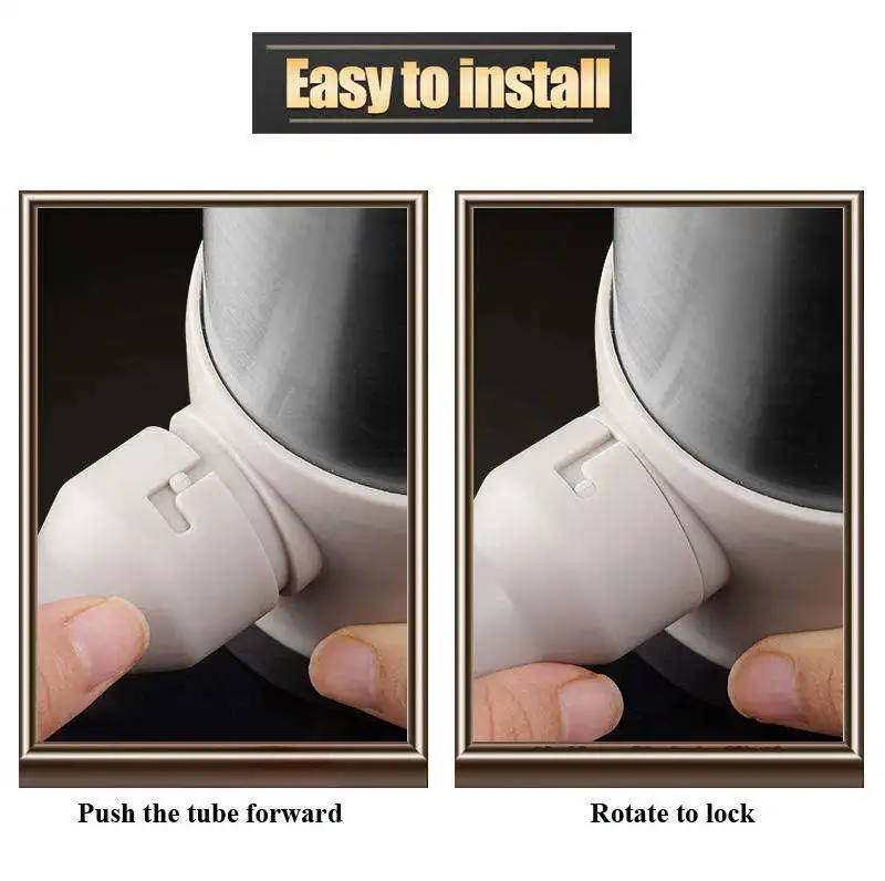 Manual Sausage Maker Household Sausage Stuffers Tool Fast Sausage Filling with 4 Stuffing Tubes