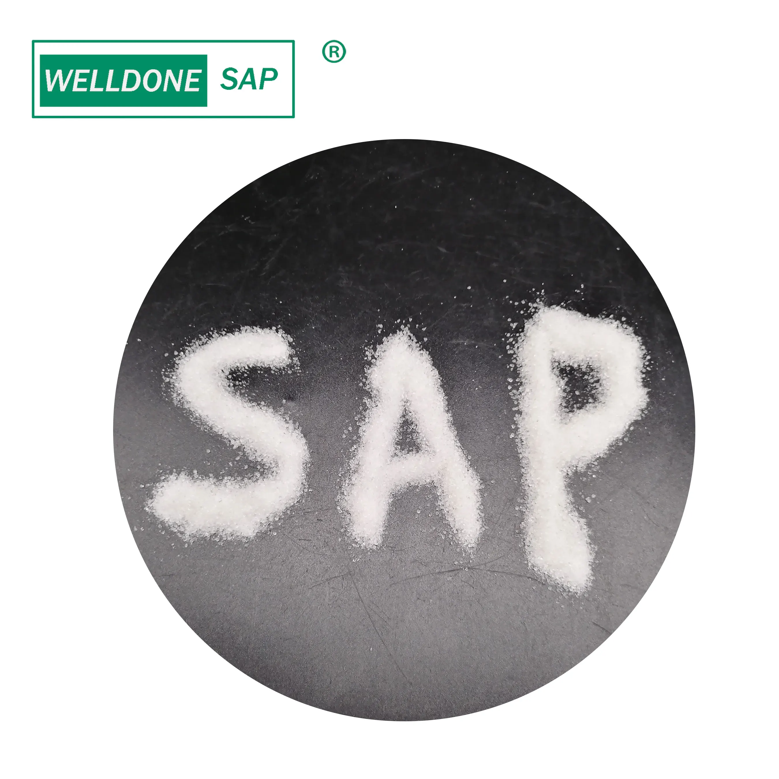 Полиакрилатный калий, удерживающий воду полимерный укоренение для растительного порошка