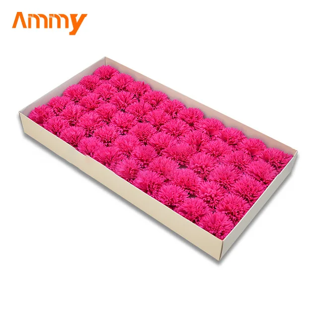 Ammy Korean-style Carnation soap flower head soap flower to send teacher elder bouquet gift box diy material